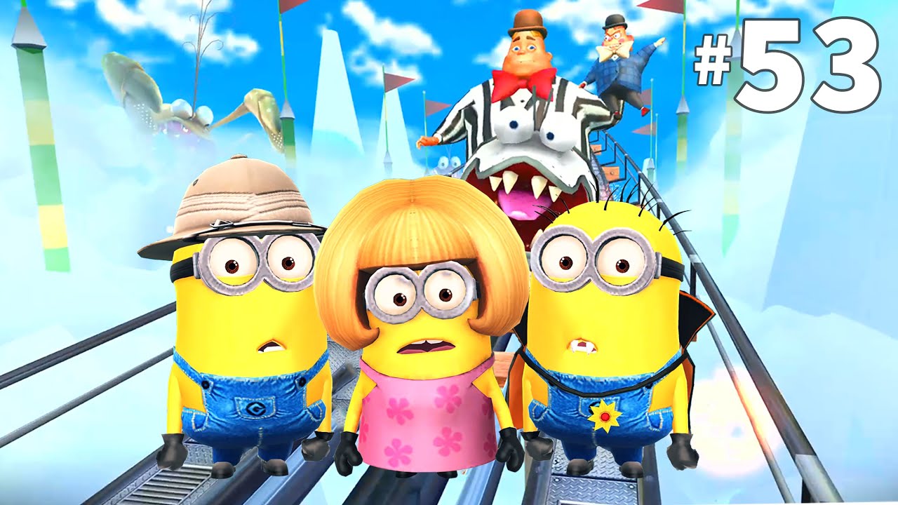 Mom minion Vampire minion n Hunter minion Vs. Minion rush Villaintriloquist at 21 areas of Jelly Lab