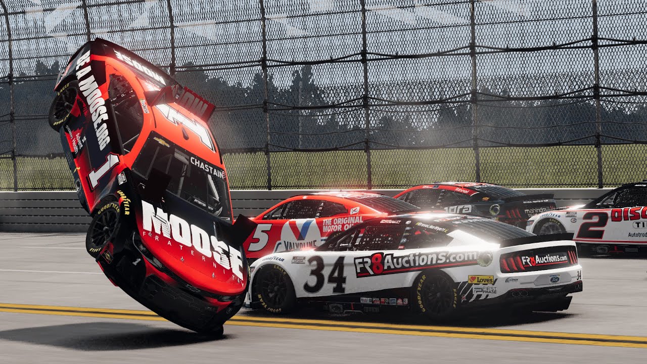 NASCAR Racing Crashes #47 (Gen 7 Edition) - BeamNG Drive