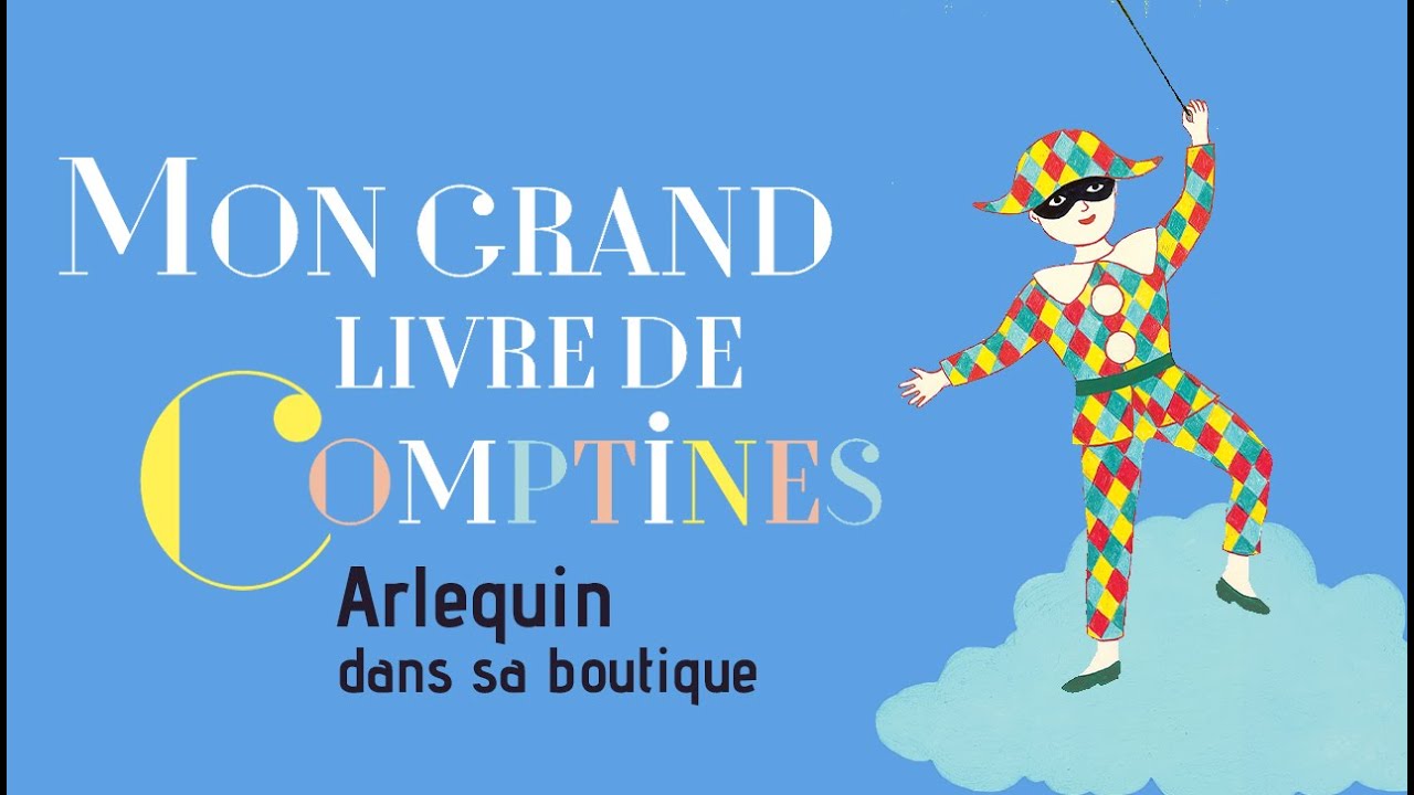 Arlequin dans sa boutique