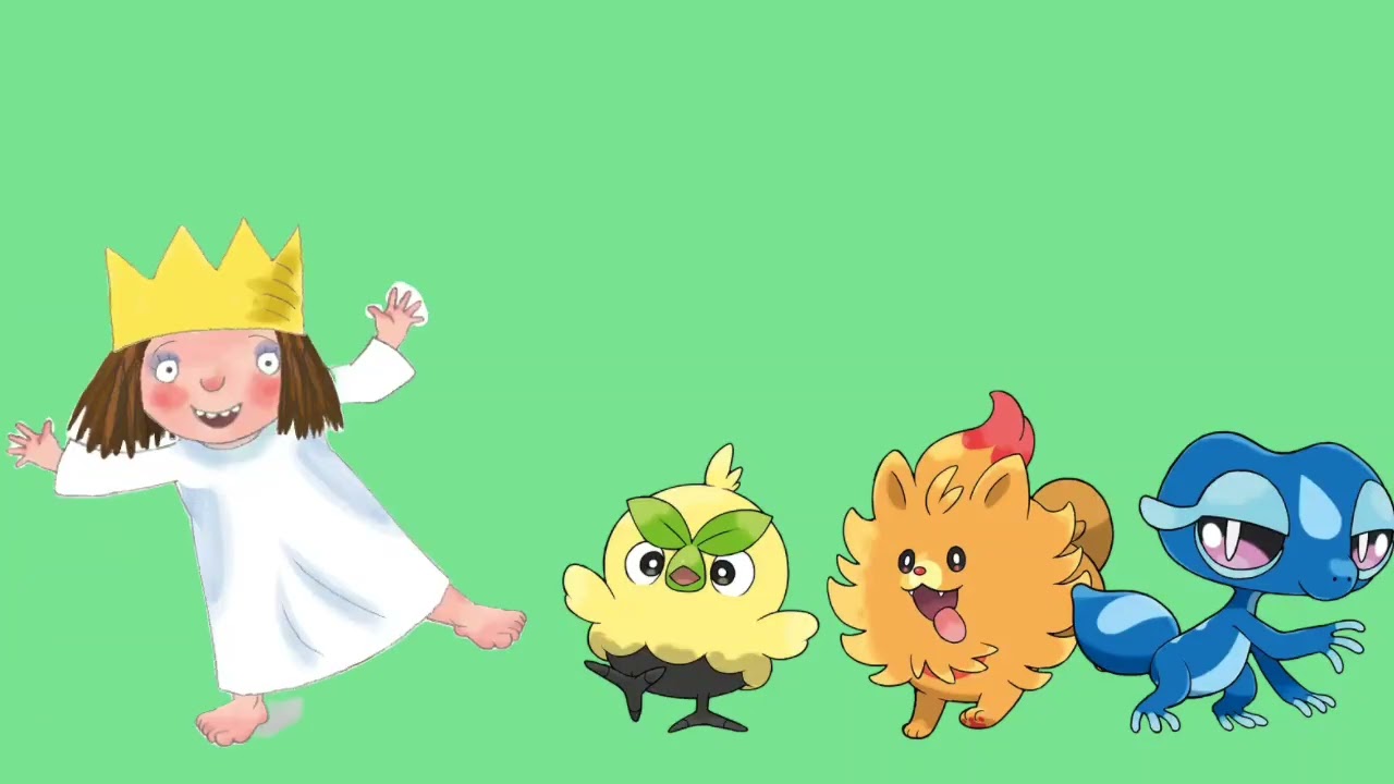 The Little Princess meets Browt, Pombon, and Gecqua 