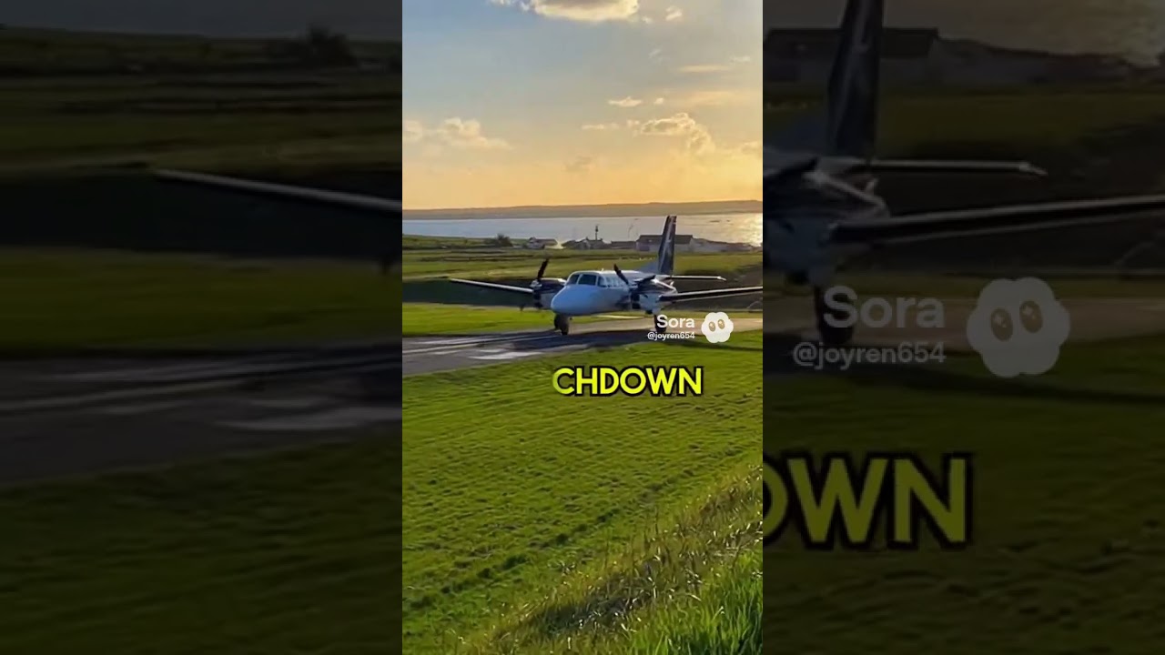 Самый короткий перелет в мире ✈️