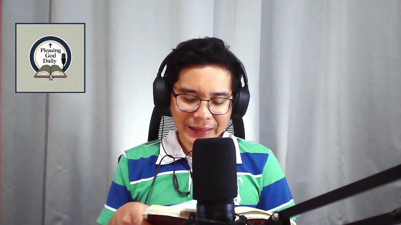 Do Not Envy the Wicked. Psalm 37 (Tagalog) Pleasing God Daily Live Stream