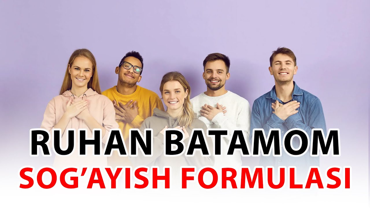Bepul dars! Nevroz, Depressiya kabi muammolardan butunlay qutulish yo'li.