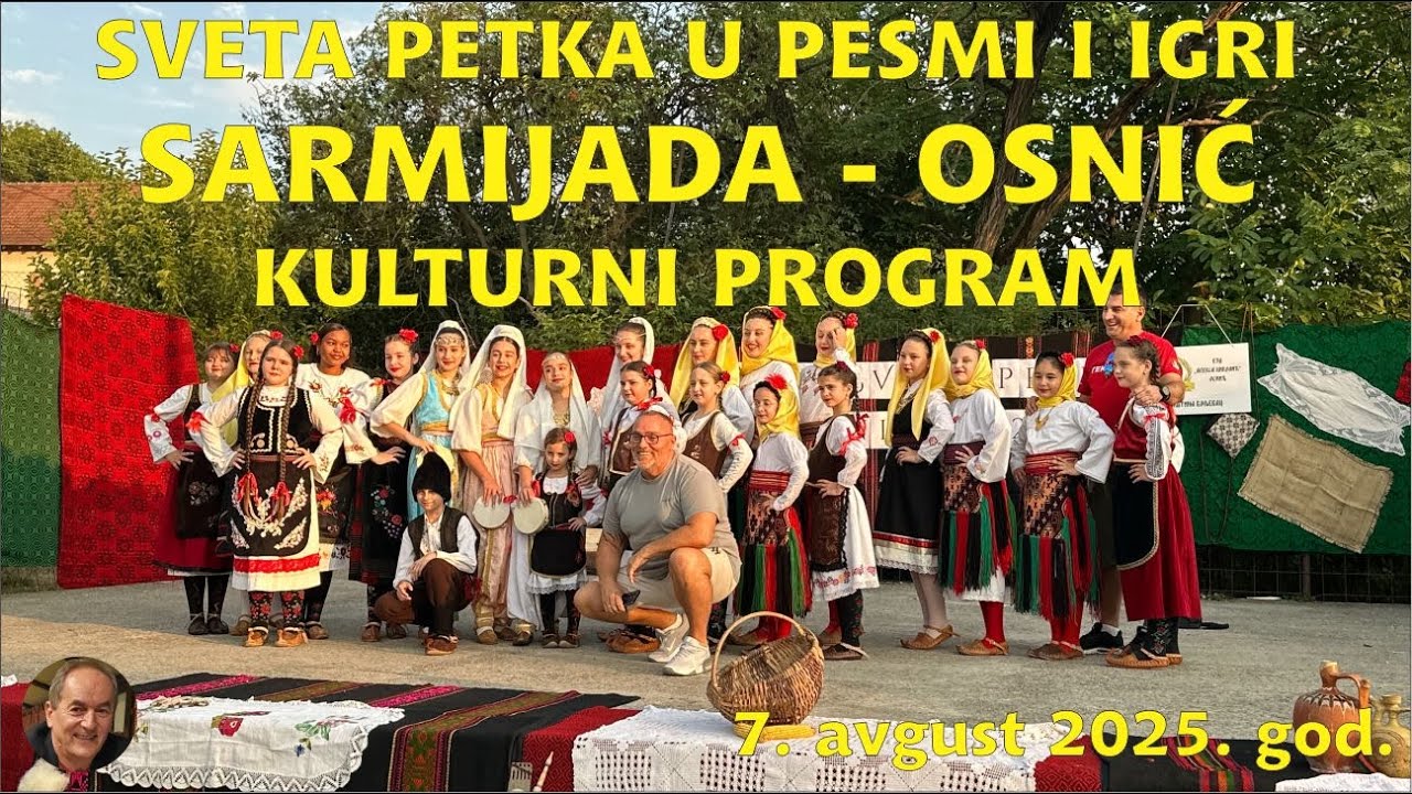 Sarmijada - OSNIĆ DEFILE  UČESNIKA  I  KULTURNO  UMETNIČKI  PROGRAM