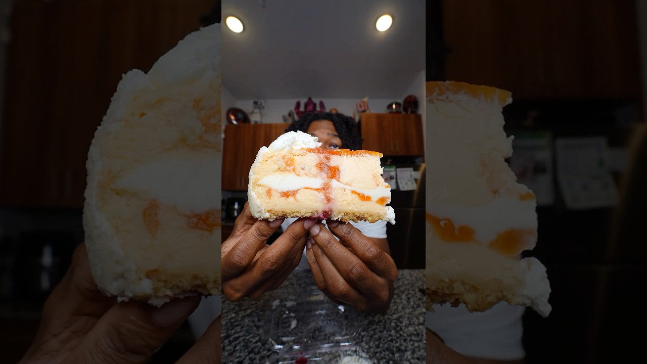 The PERFECT Peach Cheesecake 🍑🍰🤤