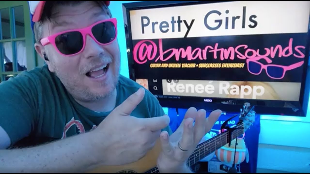 Pretty Girls - Rene&eacute; Rapp Guitar Tutorial (Beginner Lesson!)