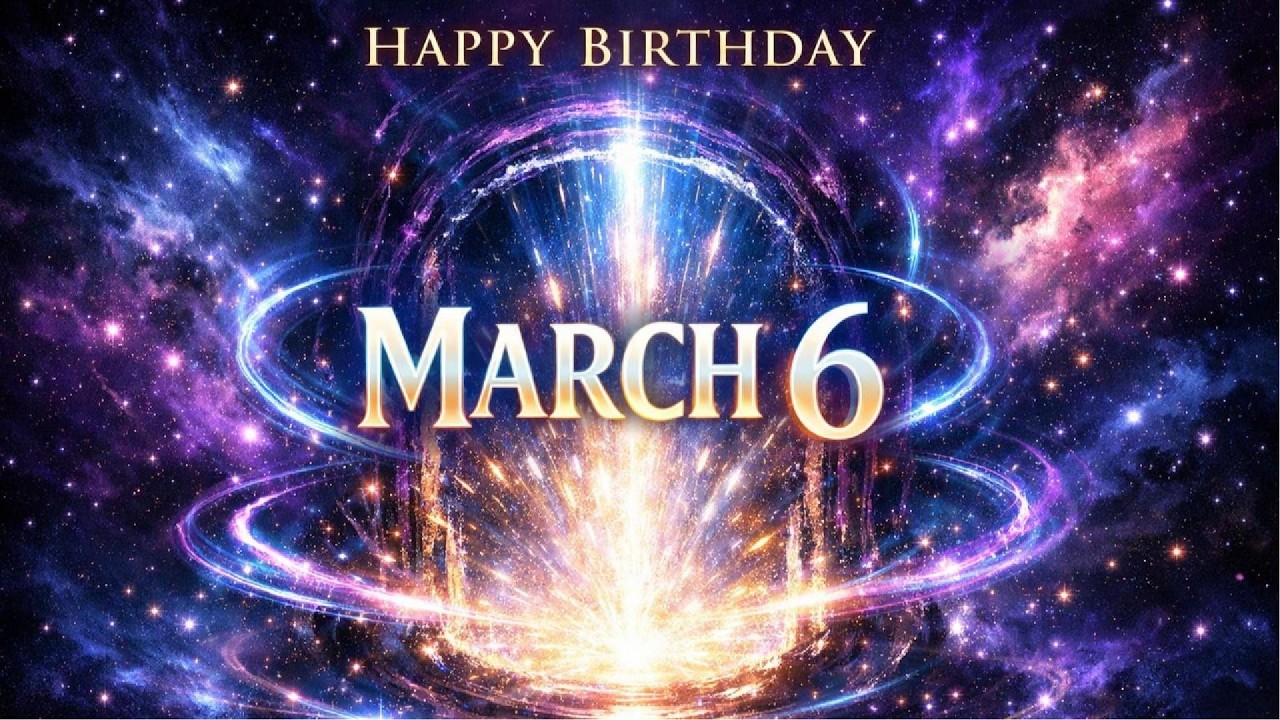 Born on March 6? This Birthday Message Has Something Special For You 🎂
