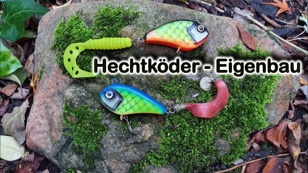 Hechtköder - Eigenbau aus 2 verschiedenen Kunststoffen