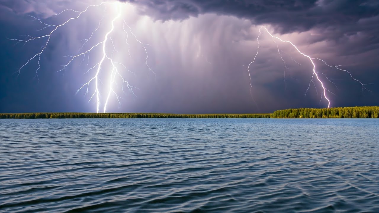 Летняя рыбалка на озере Тенир.