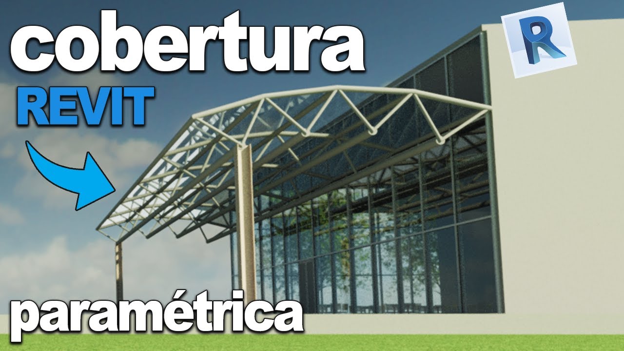COBERTURA TRELIÇADA CURVADA E PARAMÉTRICA NO REVIT - PASSO A PASSO