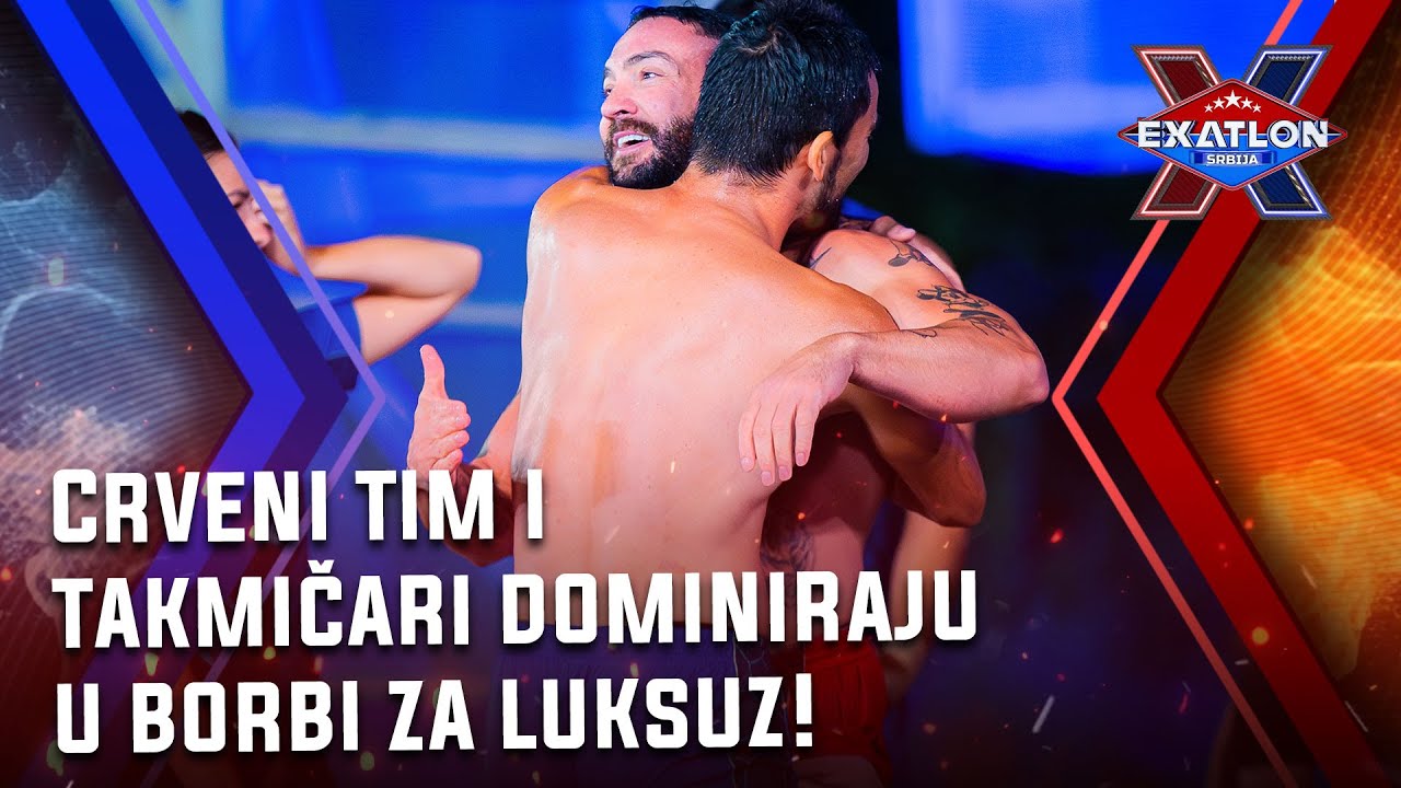Exatlon Srbija: Epizoda 21 | Crveni tim i takmičari dominiraju u borbi za luksuz!