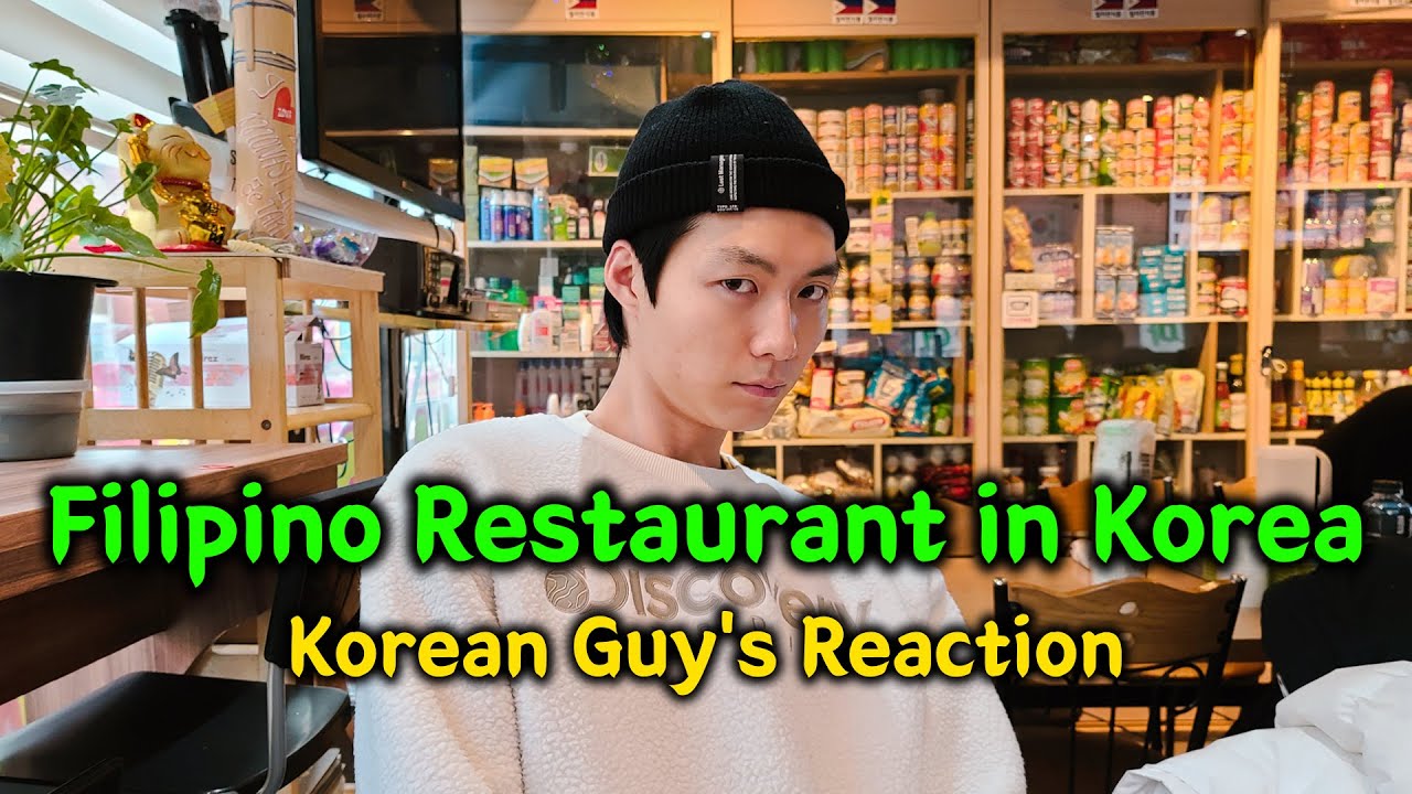 Filipino Restaurant in Korea | Trying Tortang Talong & Silog