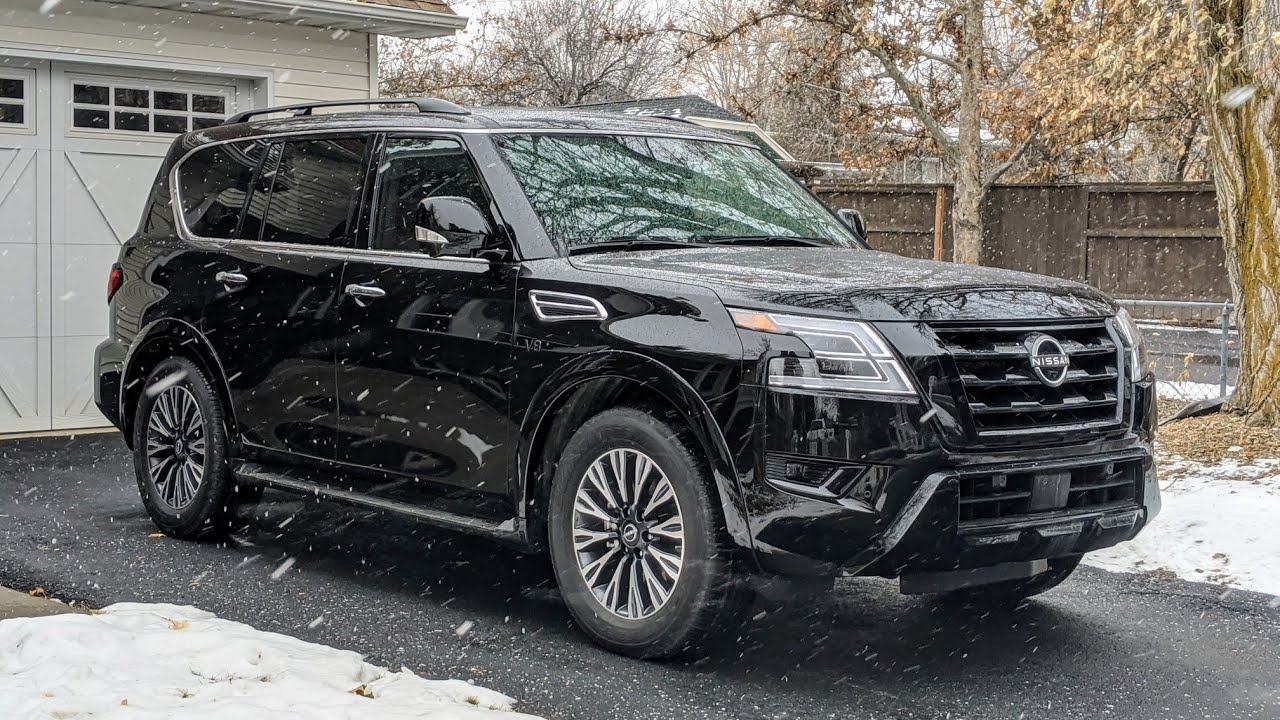The Nissan Armada Blends Elements of the Toyota Land Cruiser and Sequoia