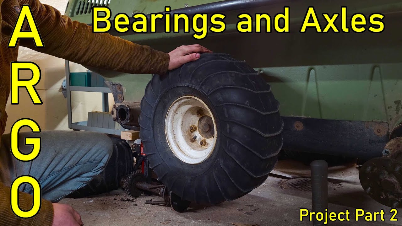 Argo Axles and Bearings - Argo Magnum Project Part 2