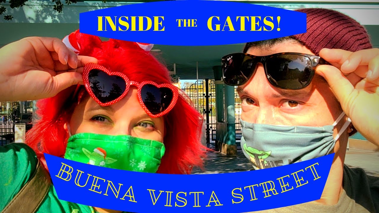 Inside The Gates Buena Vista Street with Emily and Alex from @weve.got.ears