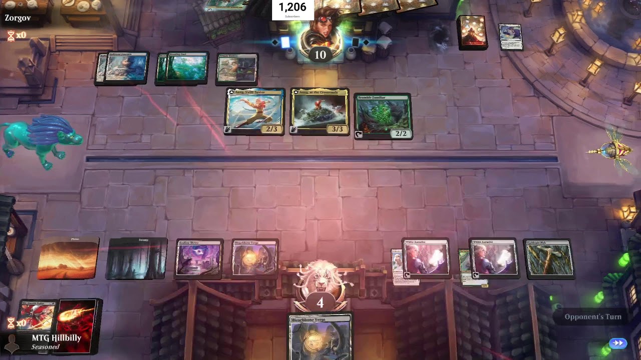 let's play magic the gathering arena