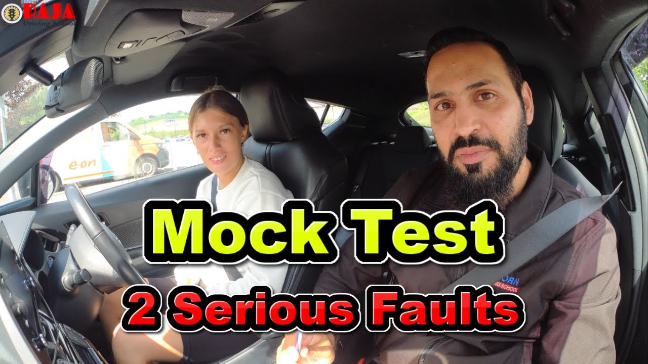 Mock Test 2 Serious Faults #driving #lessons #learning #drivinglessons #foryou #youtube #fyp #fypシ