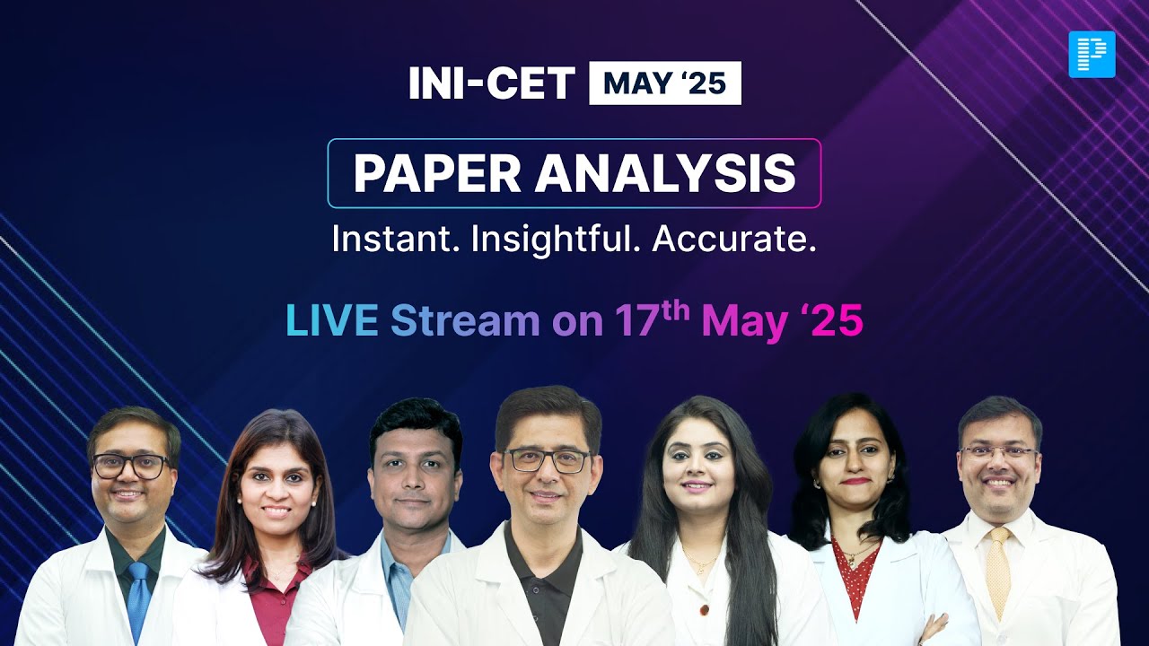 🔍 EXAM BREAKDOWN: INI-CET 2025 Paper Analysis 📊