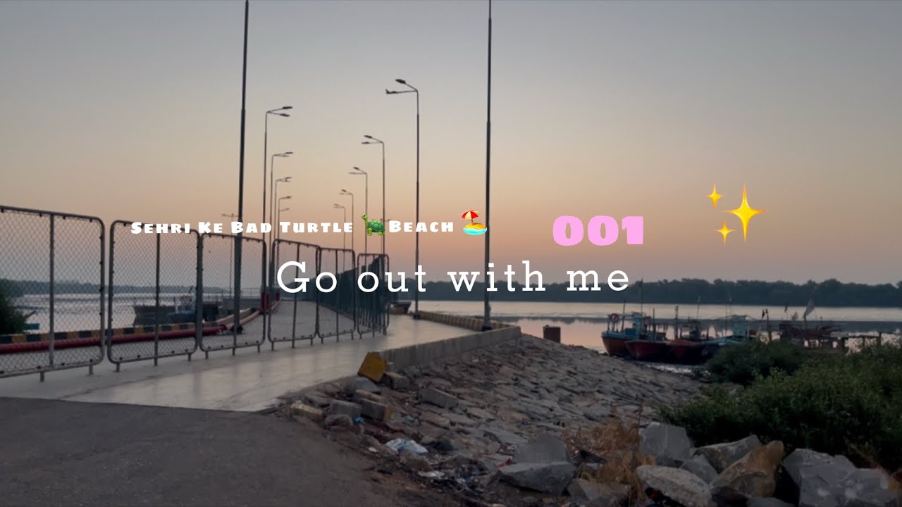 Sehri Ke Baad Turtle Beach Karachi 🌊✨ | Ramadan Peaceful Morning Vibes 2026 (Pt 1) 