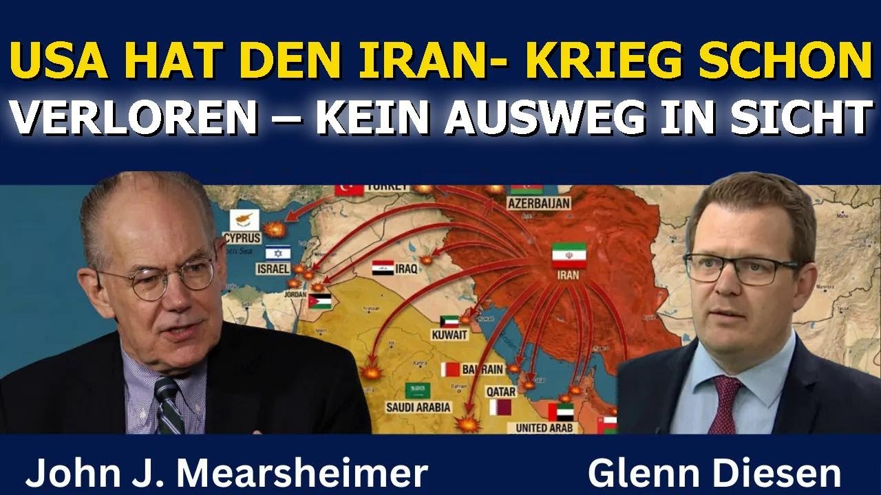 John Mearsheimer: USA hat den Iran-Krieg schon verloren – kein Ausweg in Sicht