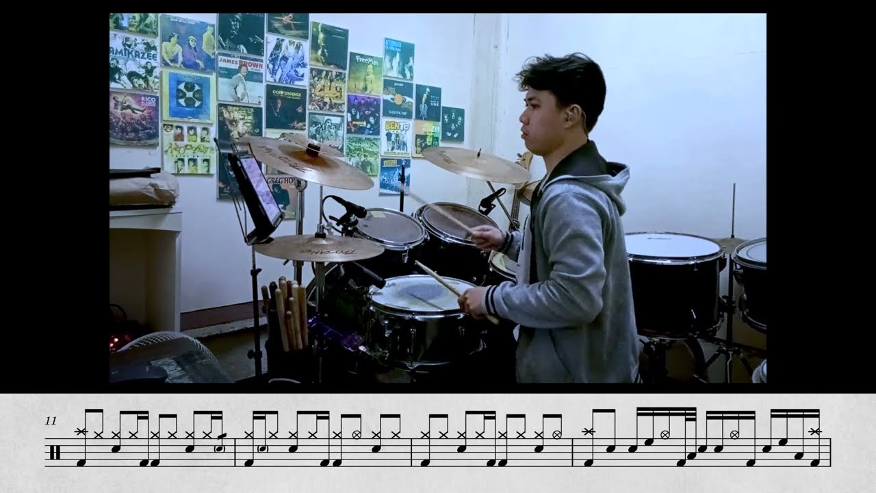 Sabihin - Zelle (Drum Cover with Drum transcriptions)