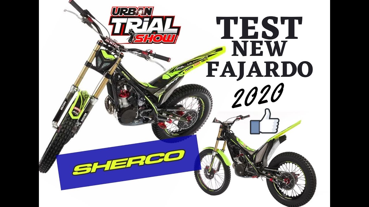 Test SHERCO 2020 Fajardo 250cc Trial - Julien Perret URBANTRIALSHOW