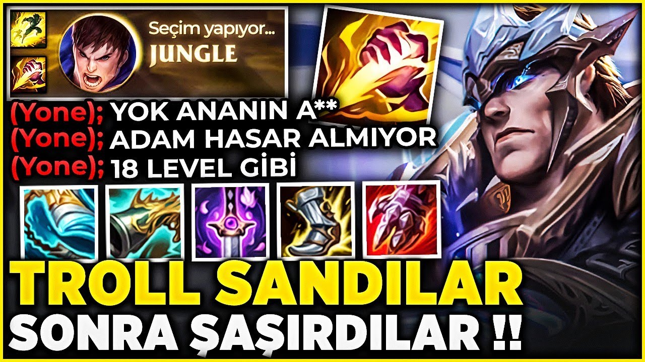 TAKIMIN AĞZI AÇIK KALDİ !! RİOT ÖNERİLENLERE KOYMUŞ !! GAREN ORMAN !! | Ogün Demirci