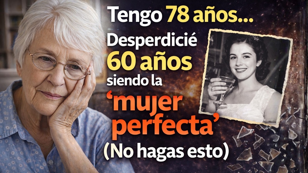 Tengo 78 años... Desperdicié 60 años siendo la 