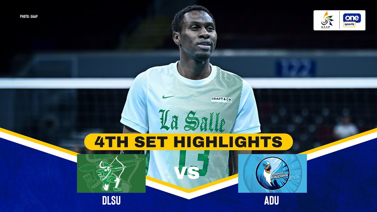 DLSU vs AdU | SET 4 HIGHLIGHTS | UAAP SEASON 88 MEN&rsquo;S VOLLEYBALL | MAR 11, 2026