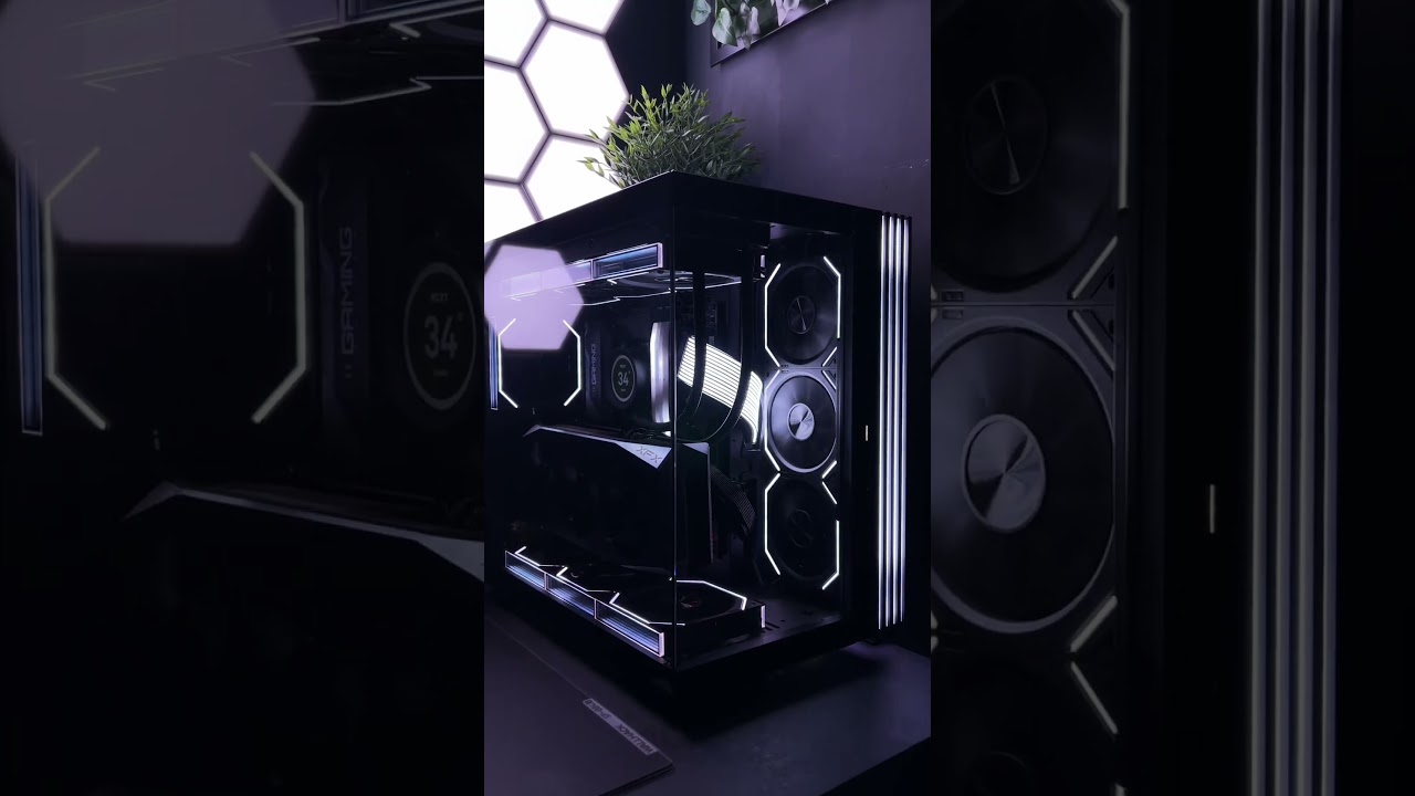 Ultimate Black RGB Gaming PC Build 💻✨ | Clean Aesthetic Setup