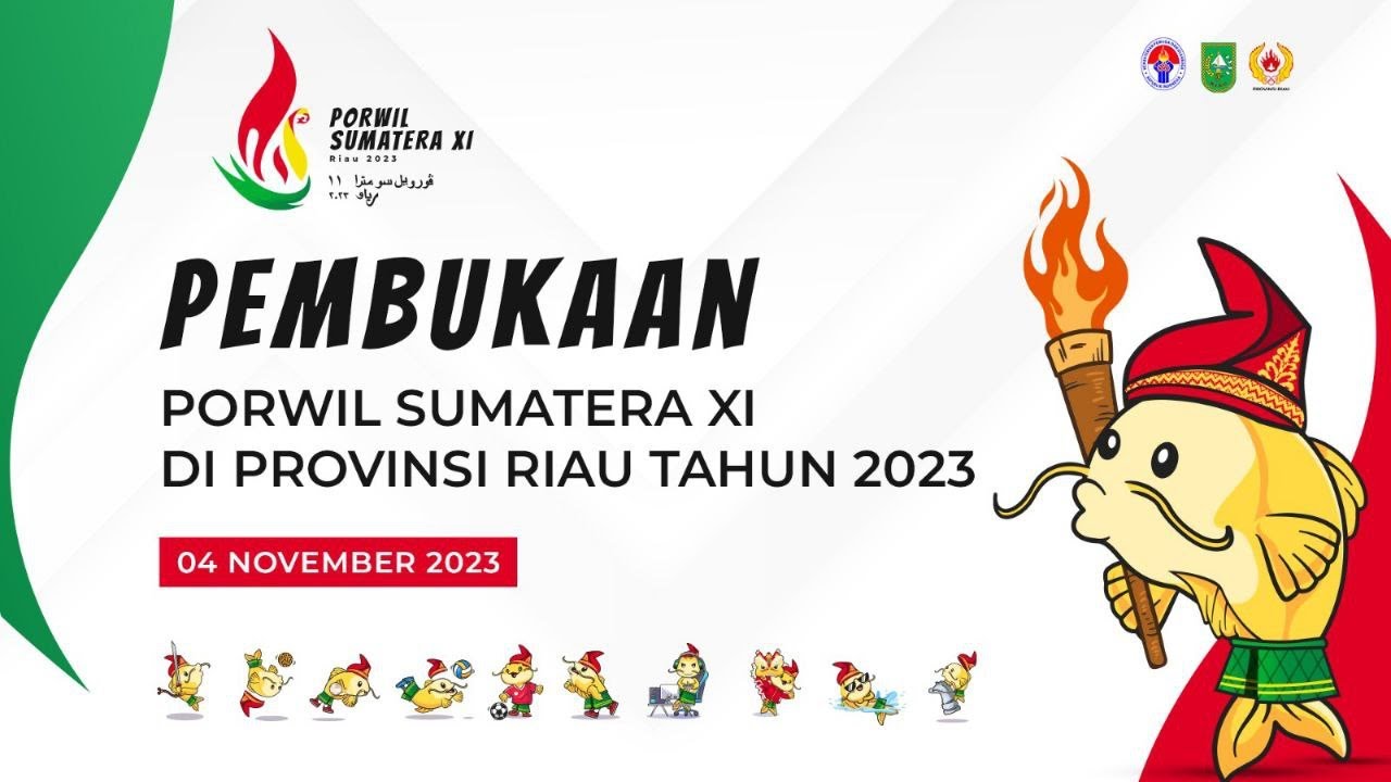 LIVE | Pembukaan PORWIL Sumatera XI di Provinsi Riau Tahun 2023