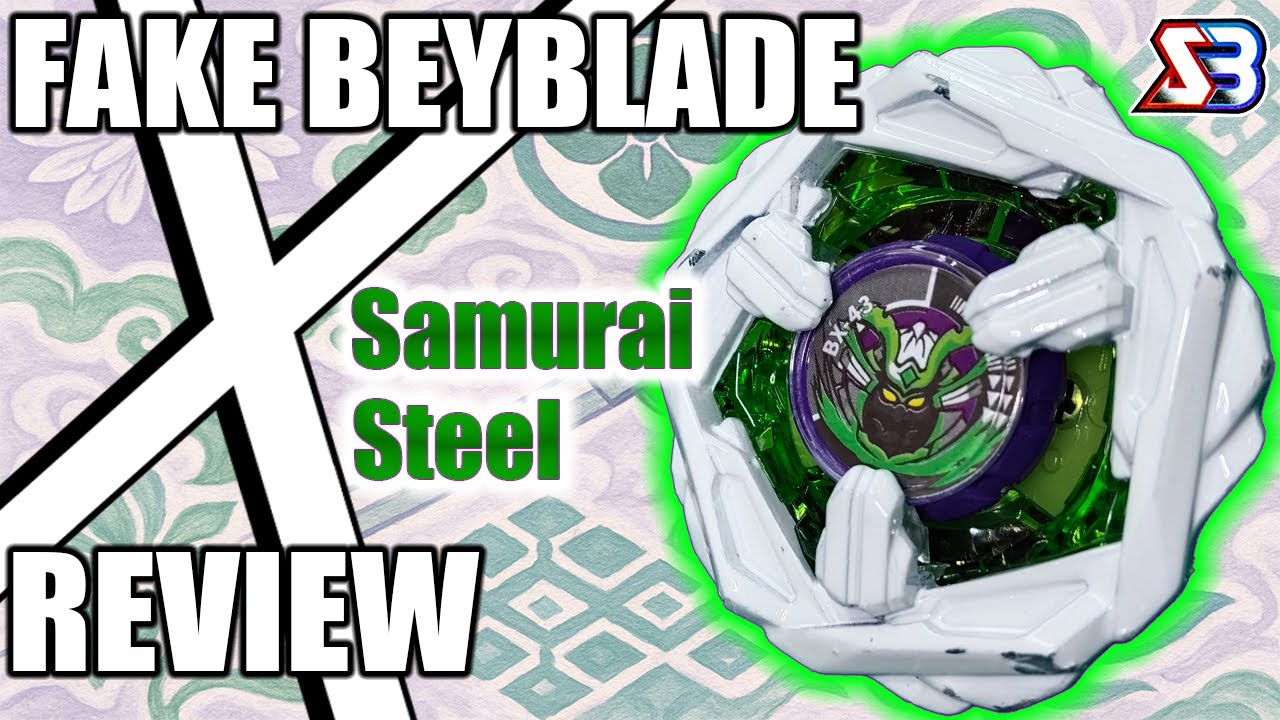 Поддельный Samurai Steel Beyblade X: обзор распаковки SB Brand