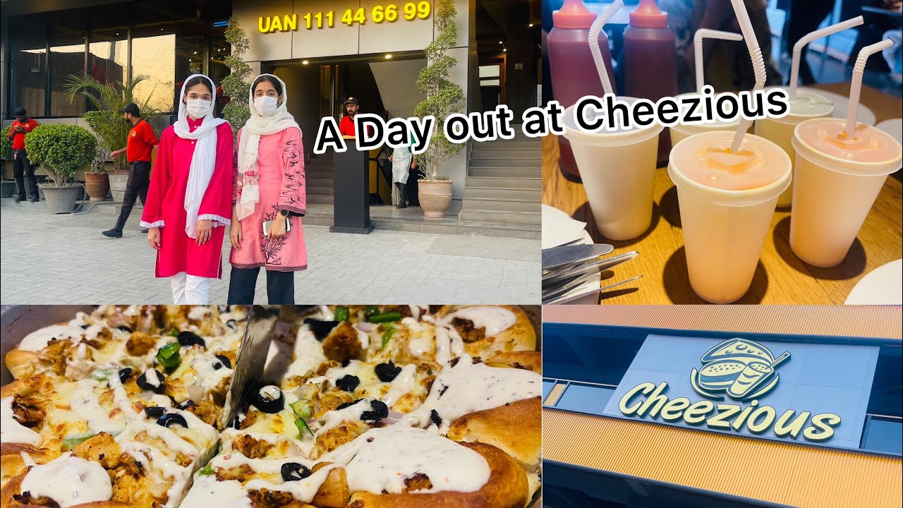 First Visit at Cheezious Wah Cantt | Samia Served first times😎