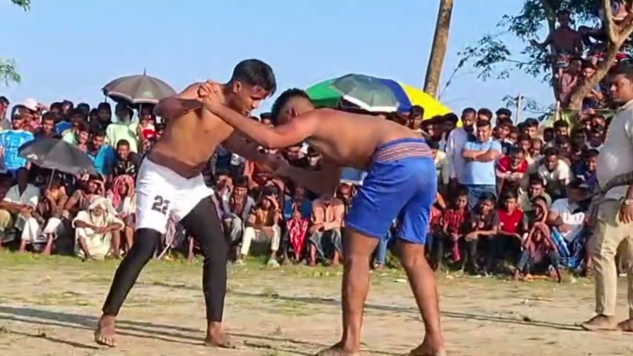 সাইদুল মালের অসাধারণ দুইটি কুস্তি খেলা।