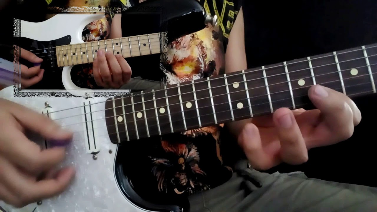 Iron Maiden - Phantom of the Opera Full Guitar Cover HD (1080)