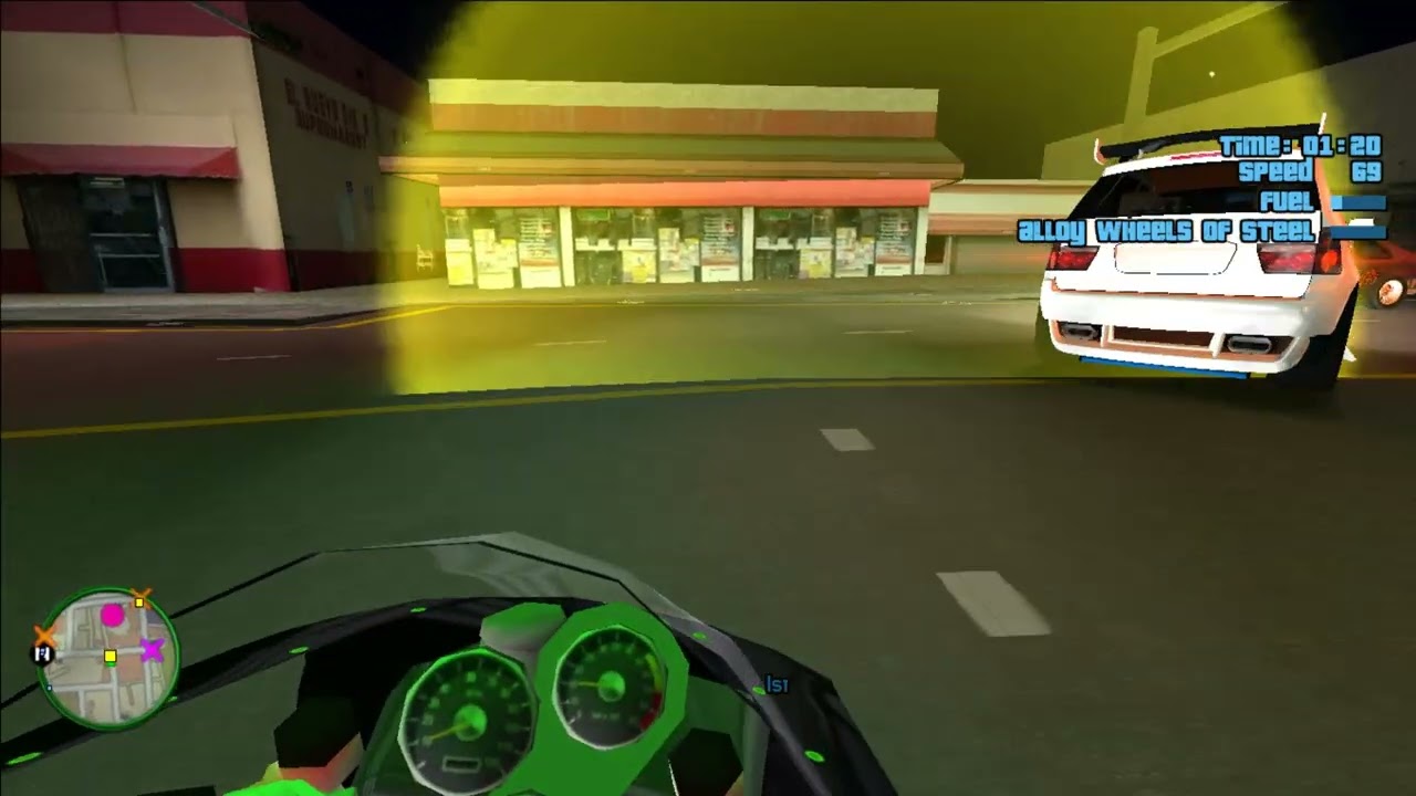 GTA Vice City NFS Underground 2018 (2021 Update) | First-person view |  Video - 10
