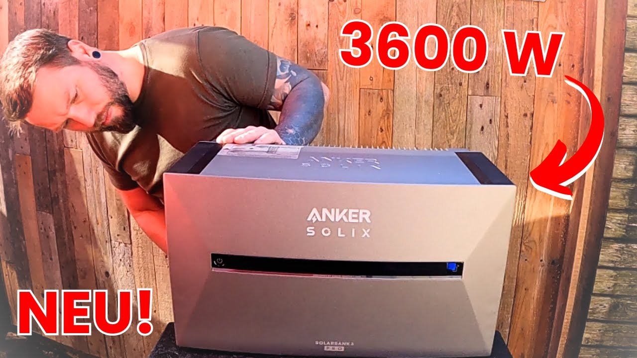 Was kann die neue Anker Solix Solarbank 3 Pro? | Balkonkraftwerk mit Speicher