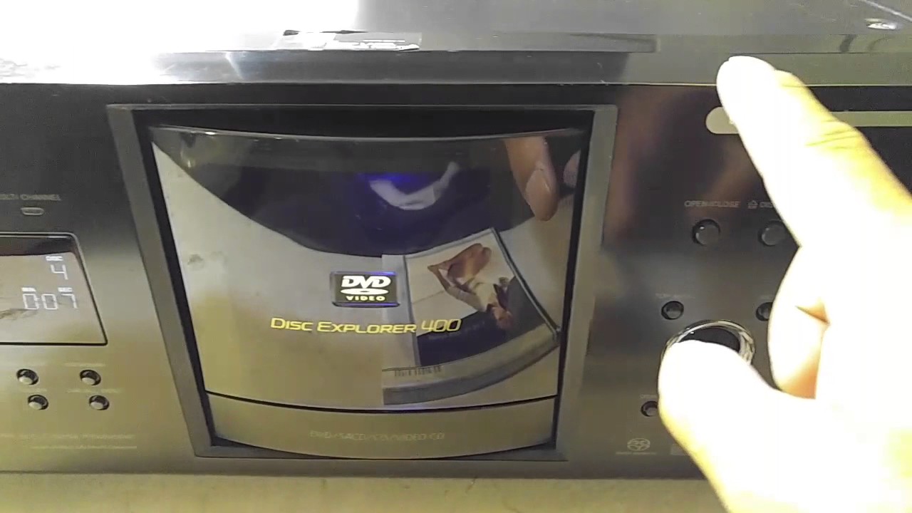 Sony DVP-CX985V 400 Disc SACD/DVD/CD Changer