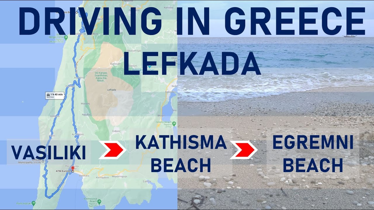 ROAD TRIP 2021 - PART 10 GREECE - LEFKADA: VASILIKI - KATHISMA BEACH - EGREMNI BEACH - VASILIKI