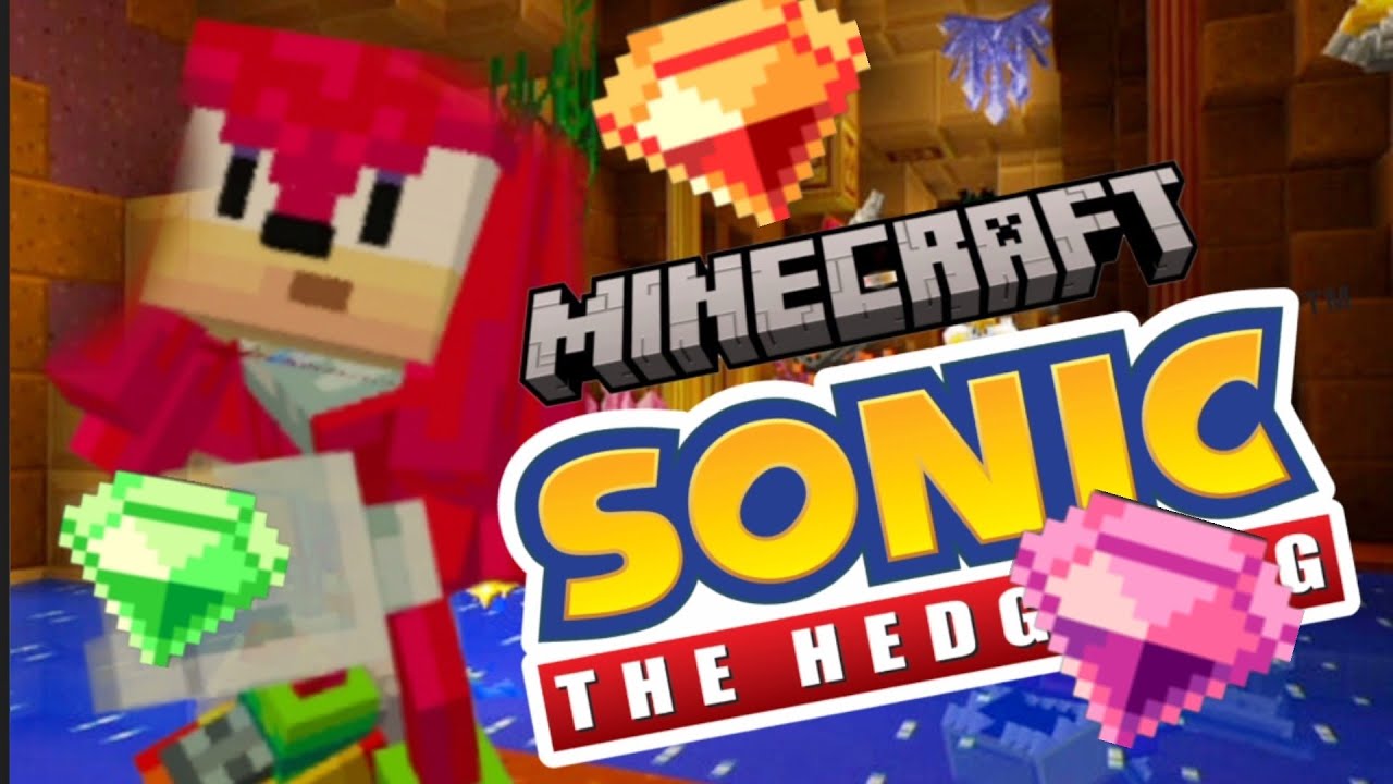 minecraft sonic the hedgehog finding the yellow red purple chaos emeralds