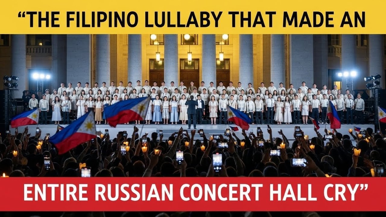 The Filipino 🇵🇭 Lullaby that made an entire Russian concert hall cry!! 