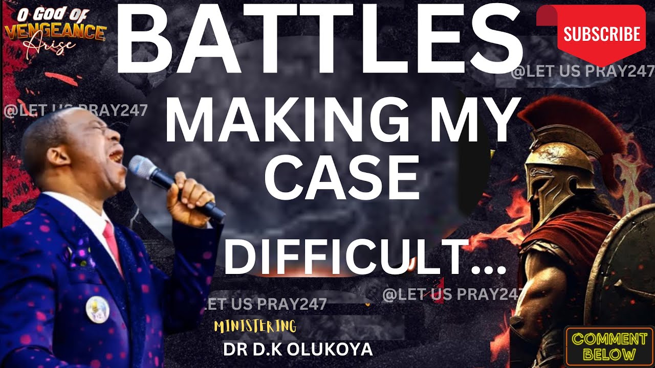 BATTLES MAKING MY CASE DIFFICULT...GOD OF VENGEANCE#olukoyamidnightprayers#olukoyaprayers #mfmonline
