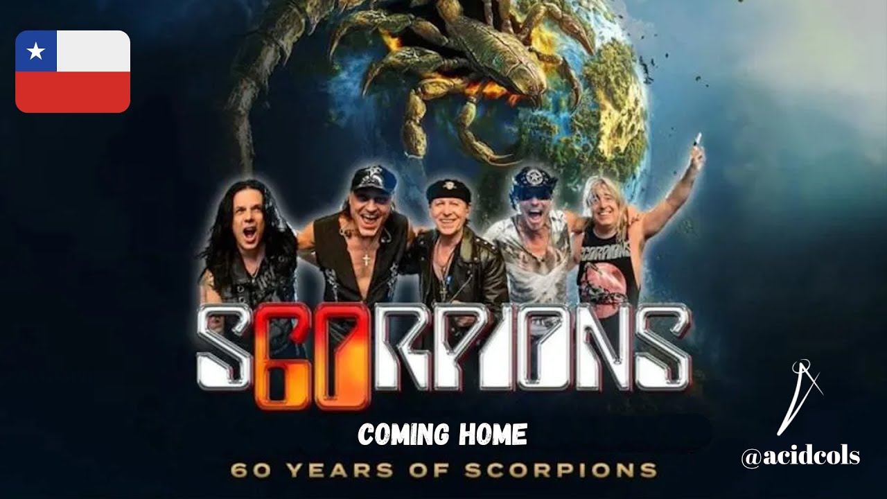 Scorpions 🦂-  Coming Home | Santiago de Chile | 24 April 2025 | Movistar Arena