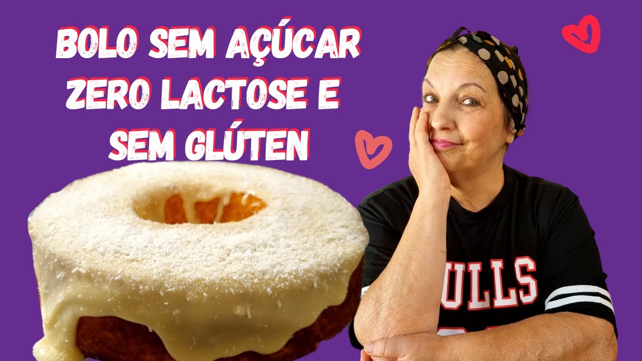 ZERO AÇÚCAR e ZERO GLÚTEN: Testei e é o MELHOR BOLO Que Já Fiz