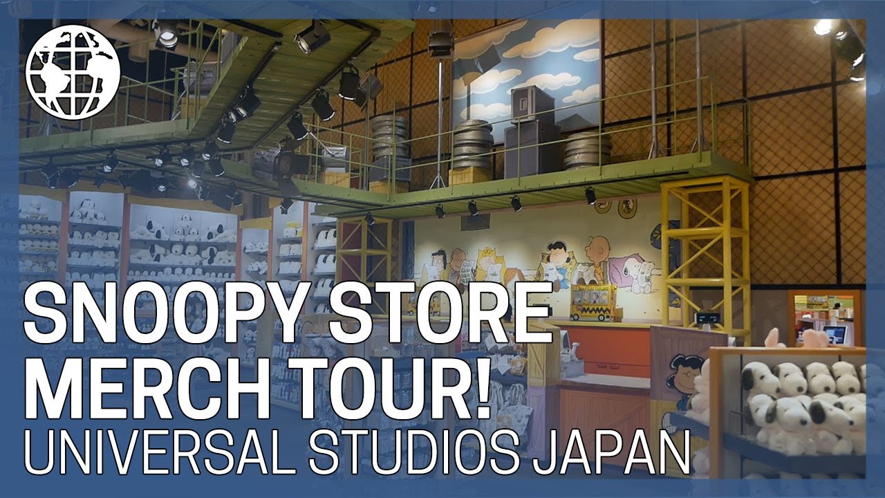 Snoopy Studios Store Merchandise Tour (August 2020) - Universal Studios Japan