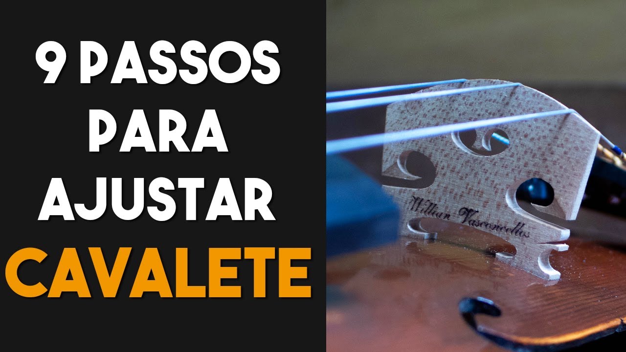 COMO AJUSTAR O CAVALETE?! | DICAS E CUIDADOS | LUTHIER WILLIAN VASCONCELLOS