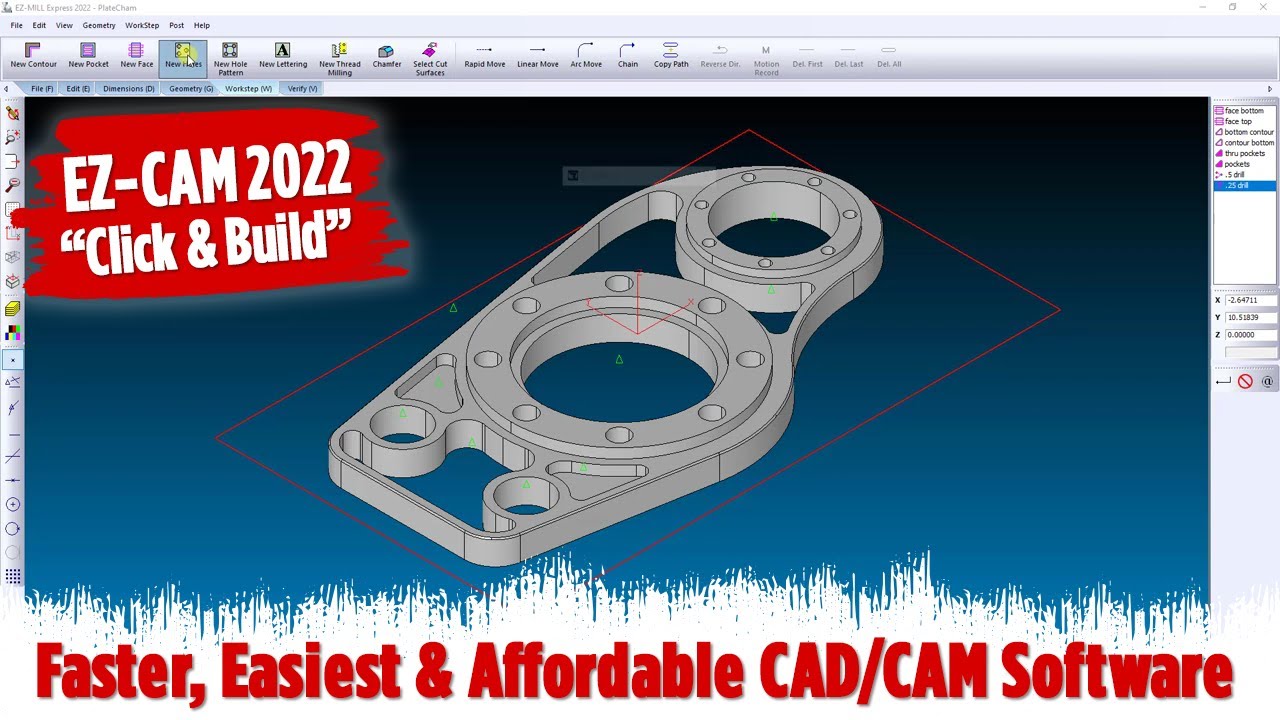 Solid Model in EZ-CAM 2022 - 