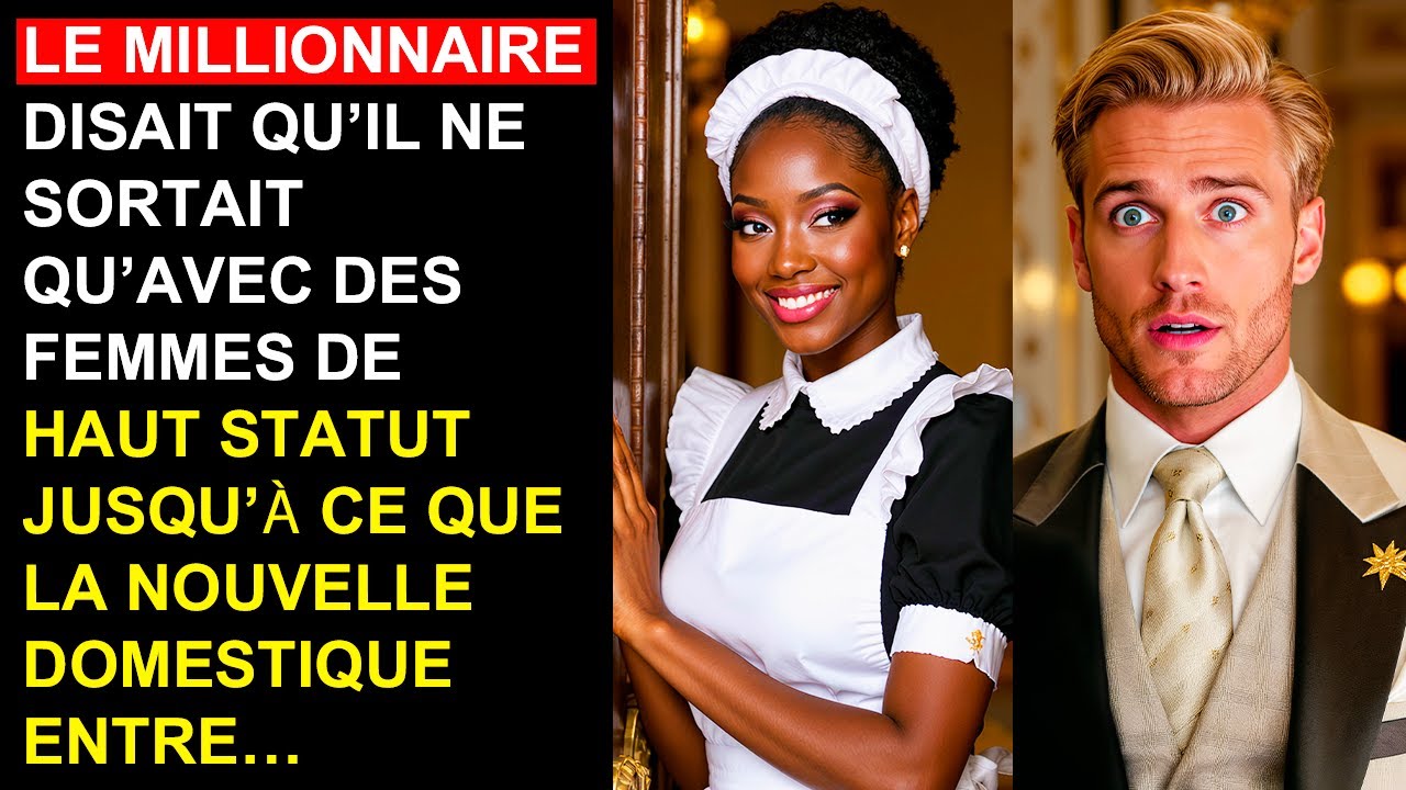 Le millionnaire disait qu’il ne sortait qu’avec des femmes de haut statut—Jusqu’à ce que la nouvelle