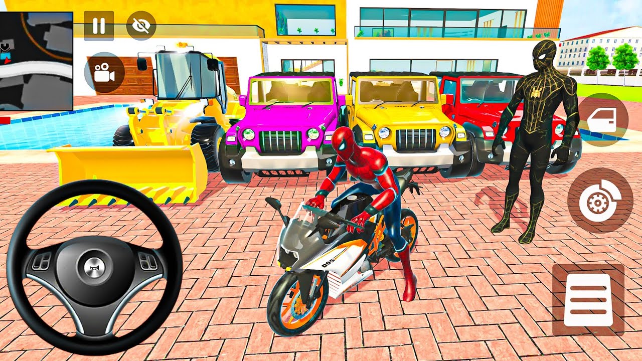 Modified Police Car 🚨 Gangster Life in Indian Streets | Open WorldGame game for android ❤️