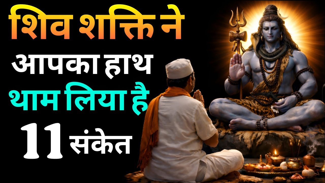11 संकेत देवी शक्ति ने आपका हाथ थाम लिया है#mahadev #shivbhakti #lordshiva Barmahand  ki bhakti 